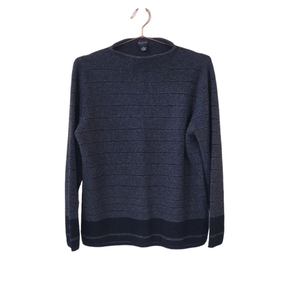 REUNION Menswear Lambswool Blend Sweater Size M